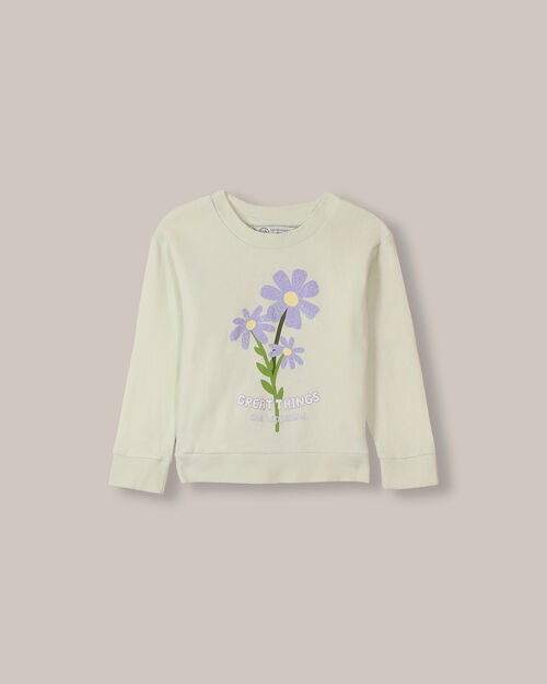 Sudadera Estampado Flores